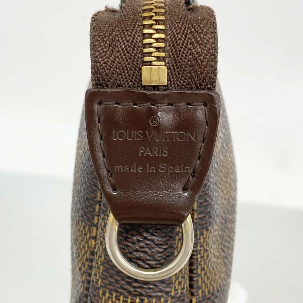LOUIS VUITTON Brown Damier Pochette Pouch - Picture 5 of 9